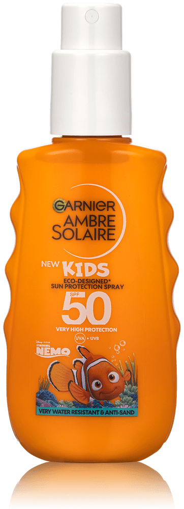 Garnier Ambre Solaire Nemo detský ochranný sprej SPF50+, 150 ml - rozbalené